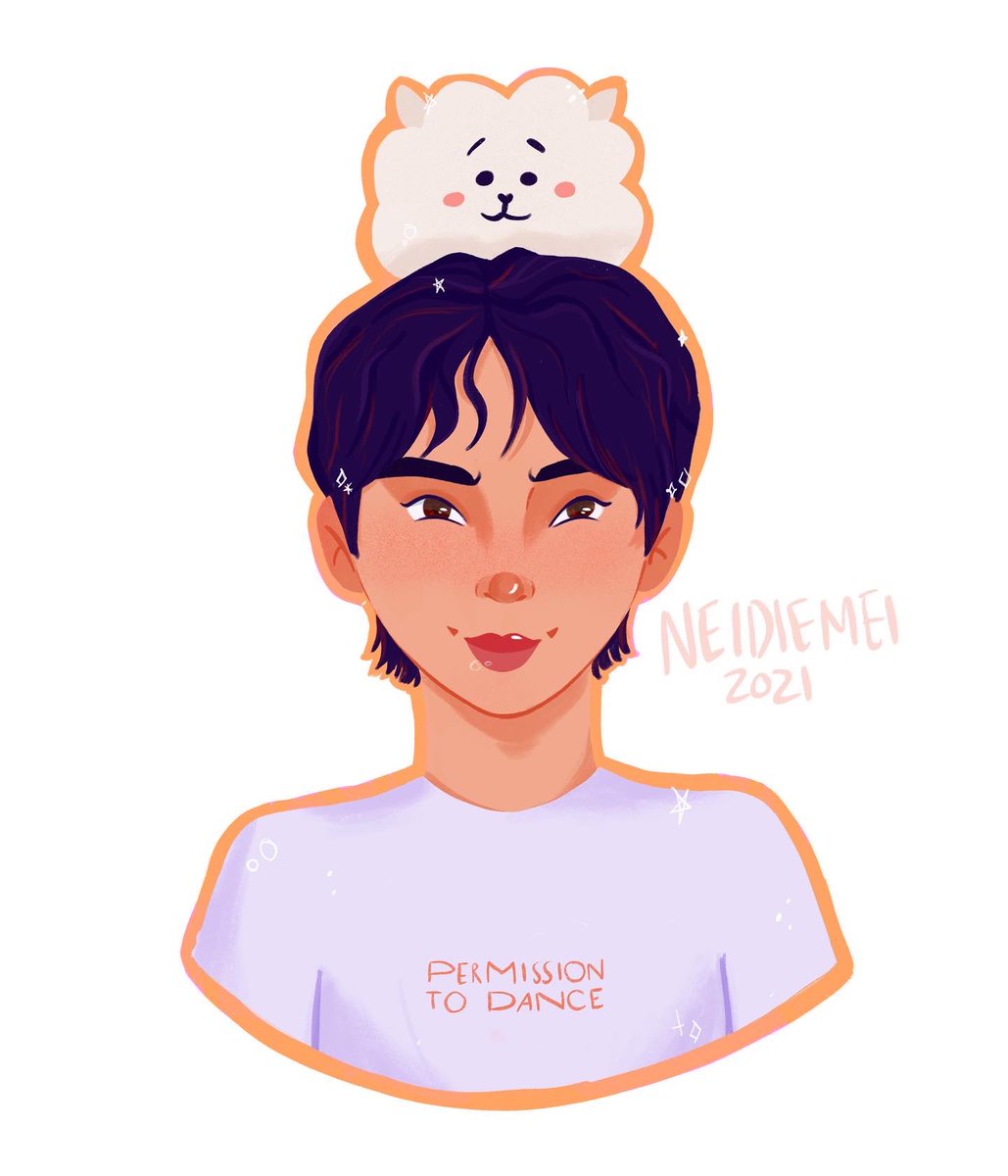 neidiemei's tweet photo. 🌷����🏻🍒🧸

#seokjin #jin #bts #방탄소년단 #btsfanart #ptd https://t.co/jvZS5MLPjV