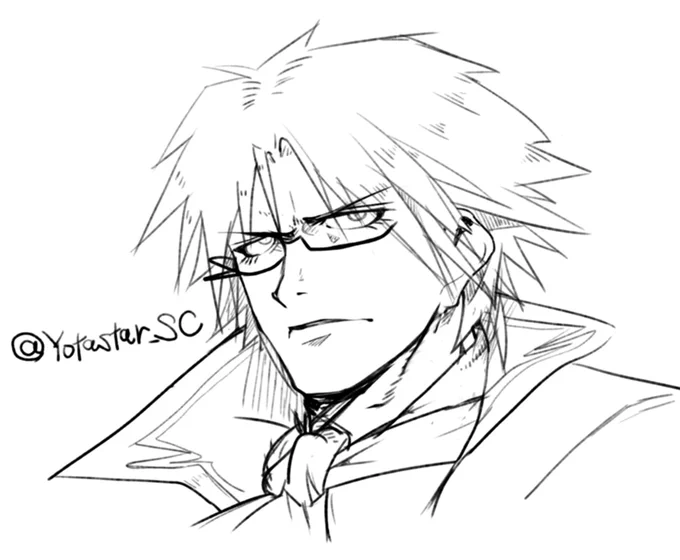20分らくがきラファエル君。
やはり下まつ毛は必要。
#格ゲーキャラ描こうぜ #ソウルキャリバー 