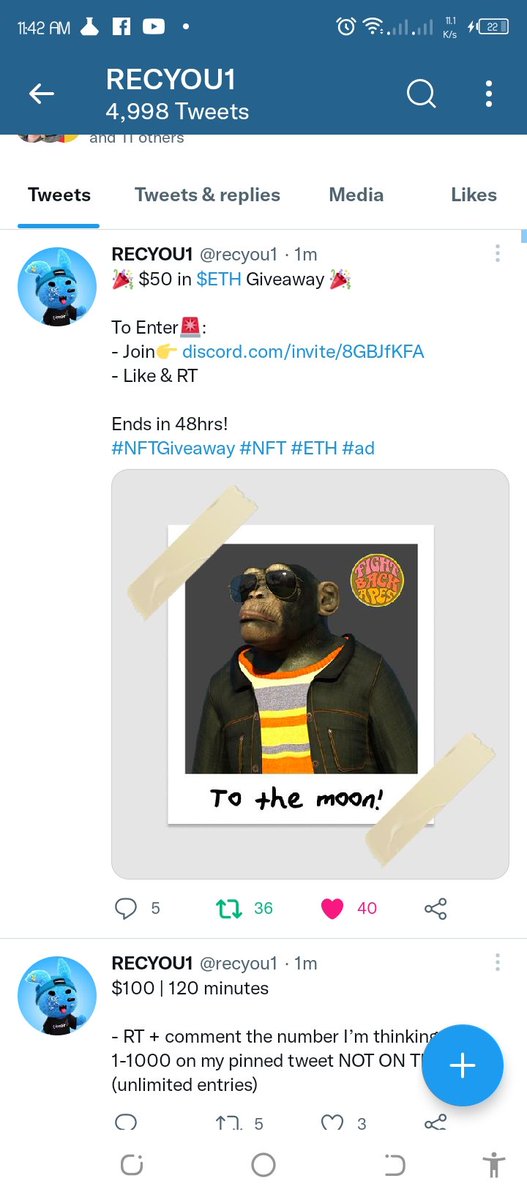 ela_gracious's tweet photo. @jscmine @recyou1 Done,Hoping im the next winners😭🤎 https://t.co/dz3D62HVJB