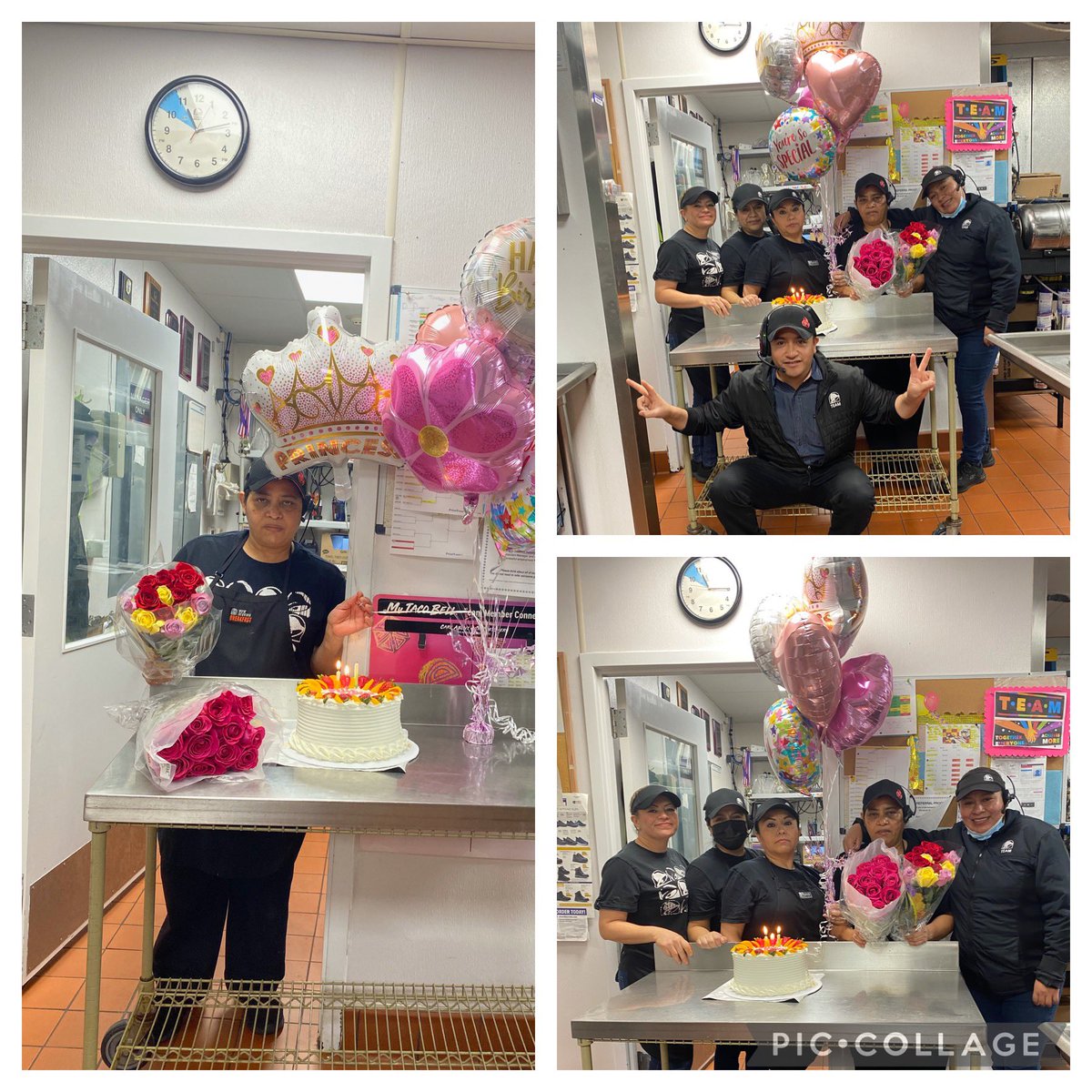 AGBellsLLC's tweet image. We have a very special birthday today.  Leticia from our Taco Bell in Crystal Lake has celebrated her birthday with us for 21 years!  We hope you had a great day!  @amplertacos #tacobell #agbellschicago #amplertacos #ampler #happybirthday