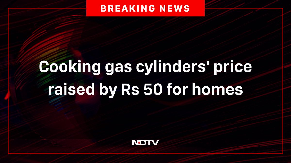 ndtv's tweet photo. #LPG https://t.co/wnfKWfcusy