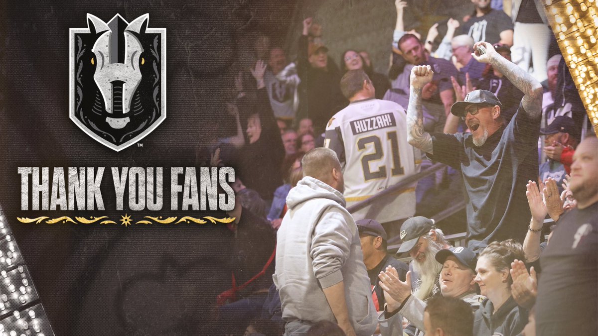 Thank you, fans, for an amazing season 🖤