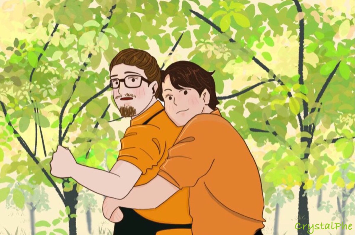 SacrificeTMR's tweet photo. Smol drawing :”) These two dudes together is such a good vibe, loving these collabs!!!
@MrNigelNg @therealweissman
#uncleroger #joshuaweissman #fanart #mrnigelng https://t.co/PkOx9IBhE9