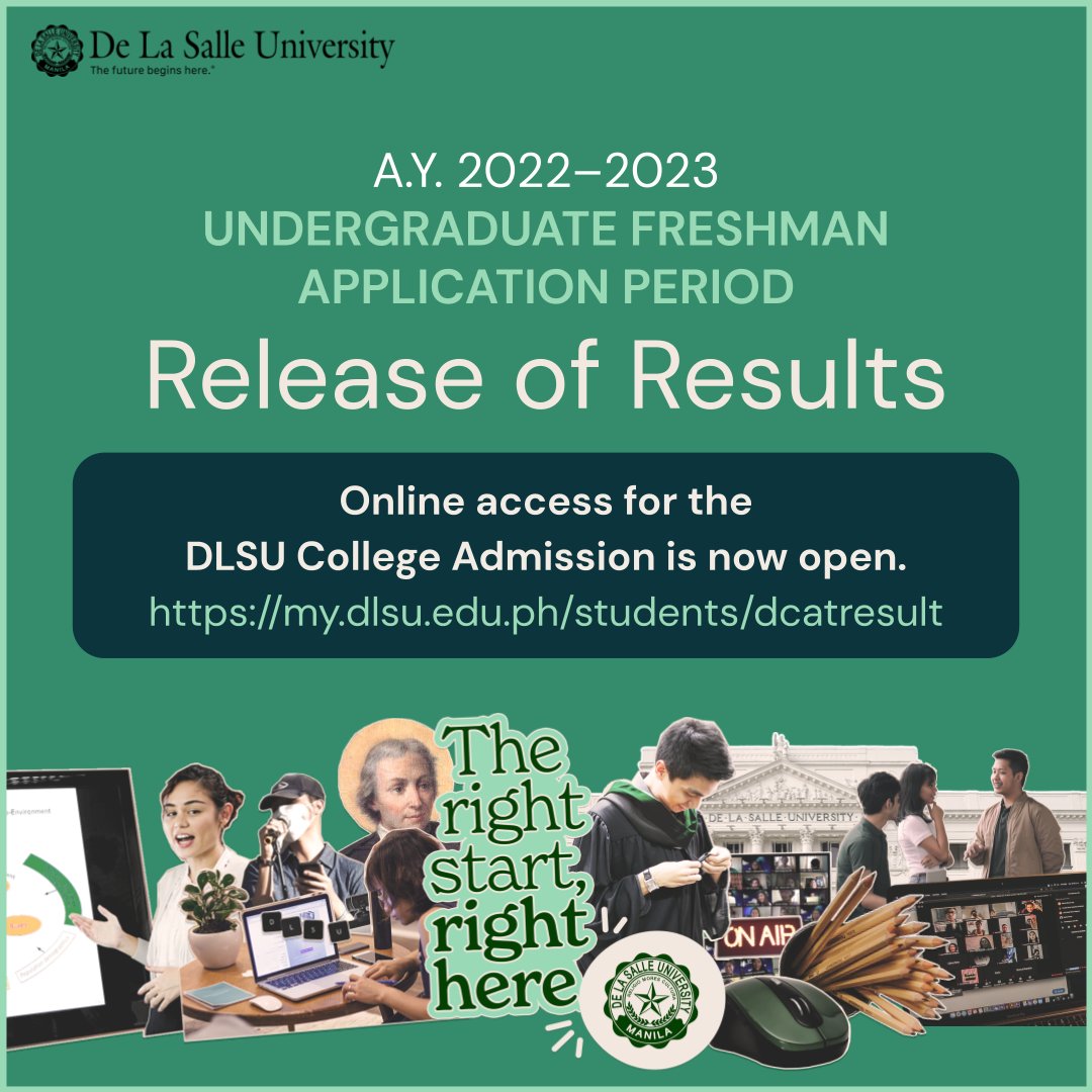 DLSU on Twitter: 