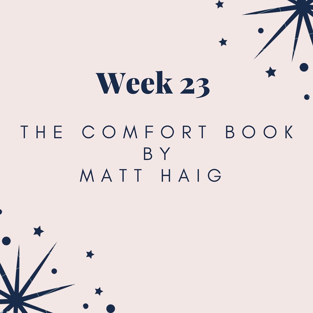 aditisbookworld's tweet photo. Loved The Midnight Library by @matthaig1 and read high praise for this one too. Who can turn down comfort? Looking forward to reading this! https://t.co/x8uD4YPoy2