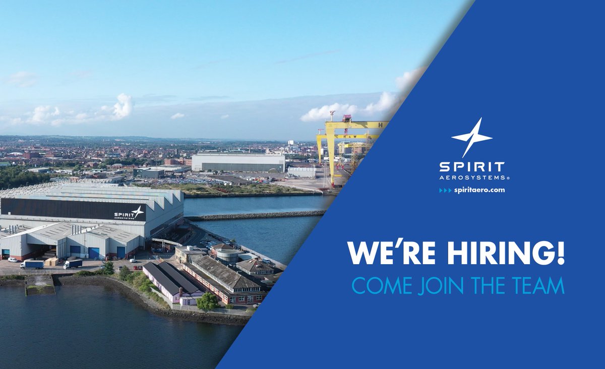We’re delighted to be hiring skilled aircraft fitters &amp; sheet-metal operatives for <a href="/SpiritAero/">Spirit AeroSystems</a> Belfast. To join our core Belfast team, apply here: manpower.co.uk/job/294610/ski…