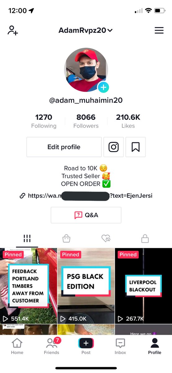 adammuhymeen20's tweet photo. Hai Assalamualaikum,😁

Sapa2 yang mencari jersi2 viral dan harga yang berpatutan boleh go through saya punya tiktok ya 🤍.

Tak beli pun takpa tapi kalau boleh  retweet untuk bisnes kecilan saya ni pun dah cukup🥺. Thanks ❤️

https://t.co/oBMhdXoFgD https://t.co/svJ9QahUKE