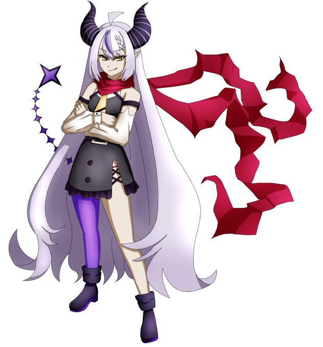 魔王ラプラス・ダークネス様。  #laplus_artdesu 