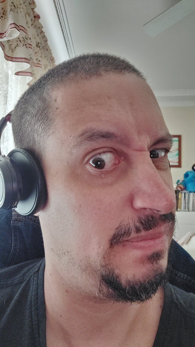 Fixing the goatee to look a bit more like a certain Doctor for Monday.