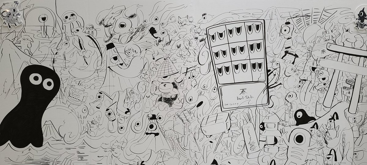 RT祭り参加します!
クラシックカートゥーン風なオリジナル妖怪を描いてます!当日はライブペイントも含め物販も致しますのでこの機会にどうぞお立ち寄りくださいー!ステッカーたくさん持っていきます💖

・A-239
・両日
・InarI宿

 #デザフェス55
@designfesta

#デザフェス55
#デザインフェスタ 
