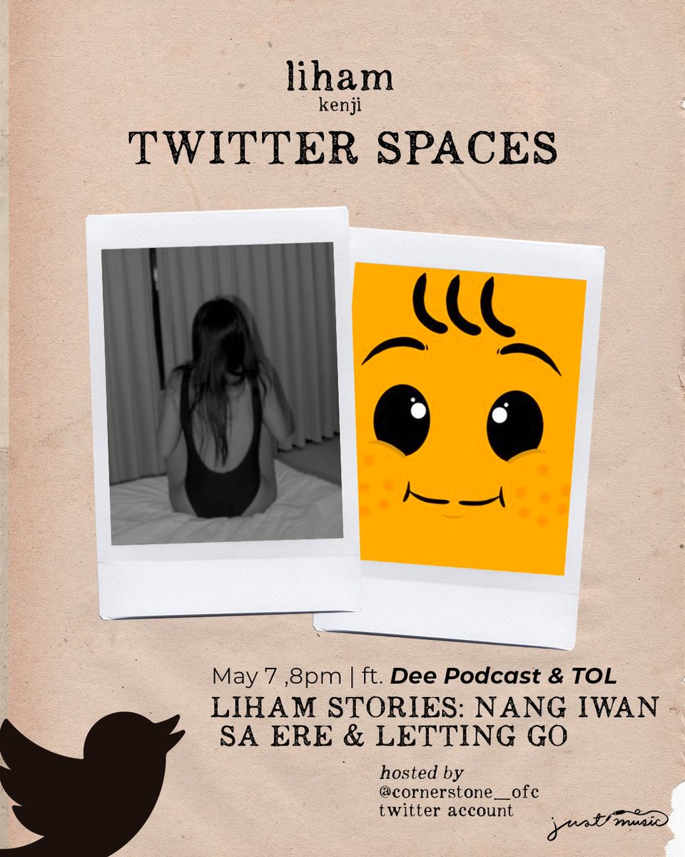 cornerstone_ofc's tweet photo. Samahan niyo ulit kami sa isa na namang gabi ng iyakan at tawanan mamayang 8pm sa #LihamStories! featuring #Kenji together w/ our special guests for the night #TOL and #DeePodcast! and for today's spaces, kwentuhan tayo tungkol sa mga Nang iniwan sa ere & Letting go! https://t.co/IK4Ku95HzT