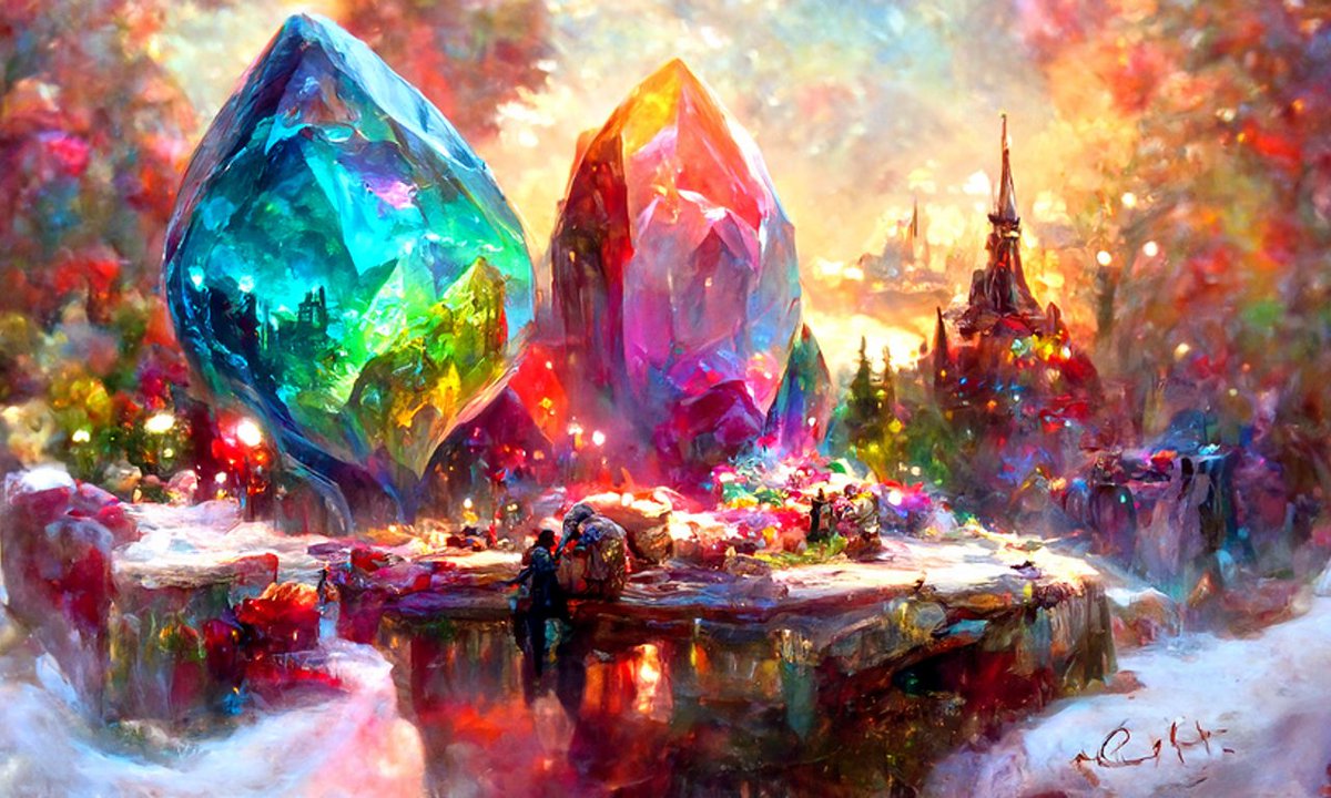 G30765921's tweet photo. #discodiffusion
The colorful world of crystal https://t.co/5yn5bqcuJZ