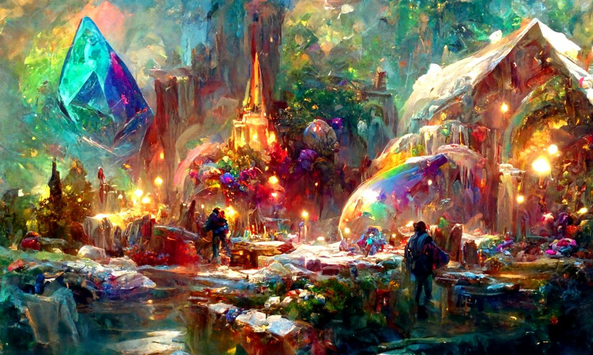 G30765921's tweet photo. #discodiffusion
The colorful world of crystal https://t.co/5yn5bqcuJZ