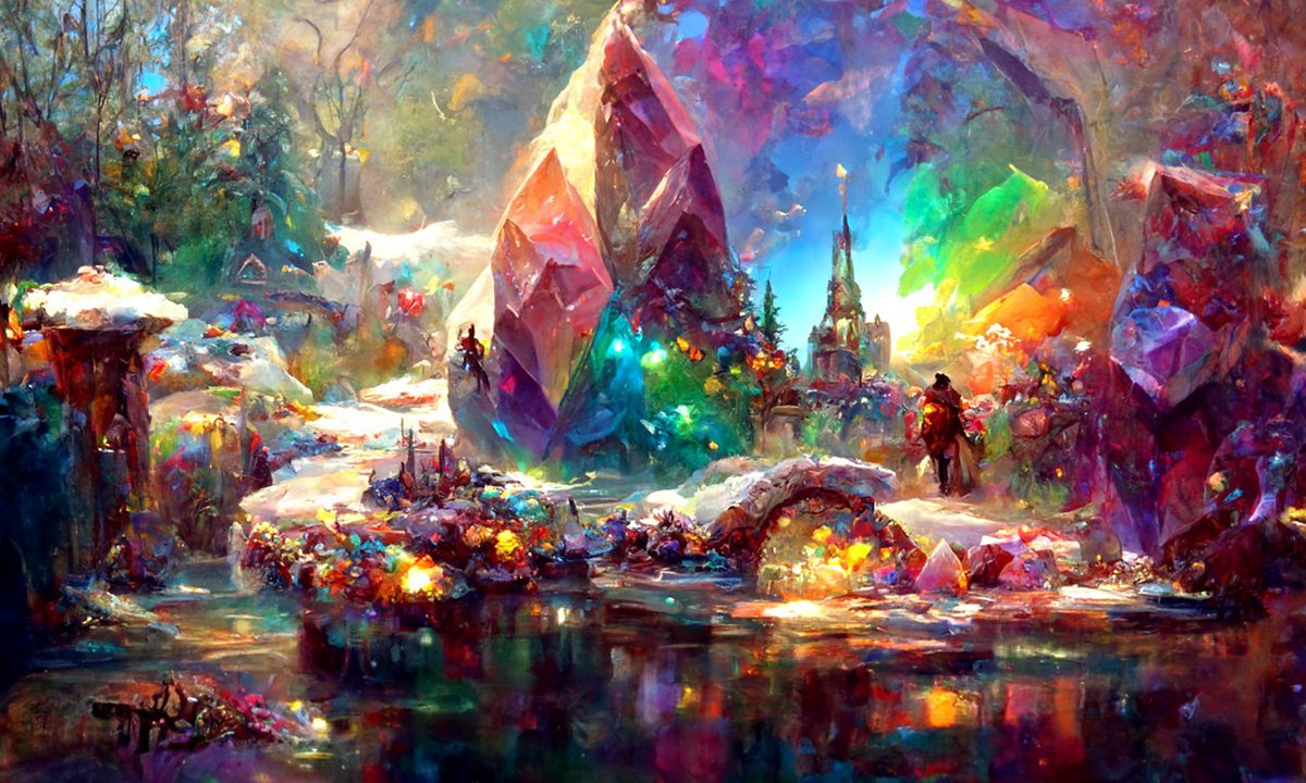 G30765921's tweet photo. #discodiffusion
The colorful world of crystal https://t.co/5yn5bqcuJZ