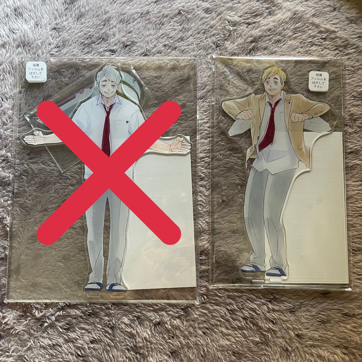 Daem8O's tweet photo. พร้อมส่ง💟

สแตน / แสตนเมก้า mega อัตสึมุ vol.2 มือ1ไม่เคยแกะ ชิ้นละ 1600฿ ส่งฟรี ems ค่า🙆🏻

#ตลาดนัดไฮคิว #ตลาดนัดHQ https://t.co/QZ4oX8vUXo