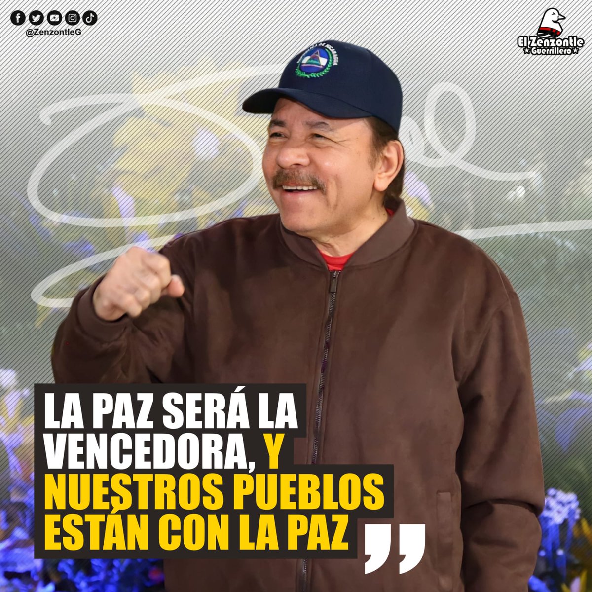 #Nicaragua siempre tendrá hijos que abonen a la paz y la tranquilidad, trabajando por la restitución de derechos, #UVEDenisSilva #LeonRevolucion