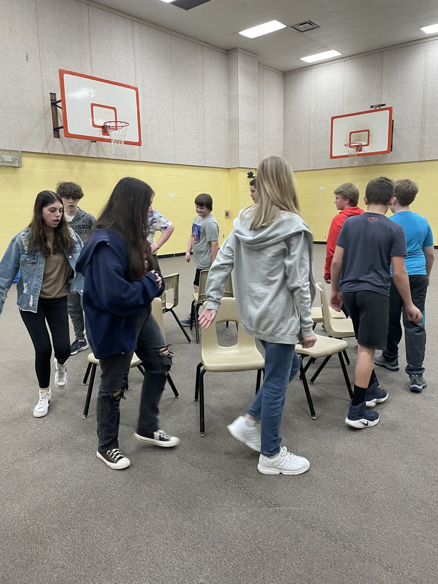 Alma_CoachW's tweet photo. Mixing it up with a round of Musical Chairs… @alma_middle https://t.co/mZszW4CCNO