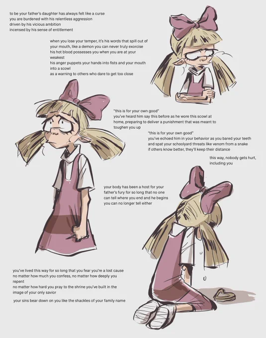 a meditation on helga pataki
#heyarnold 