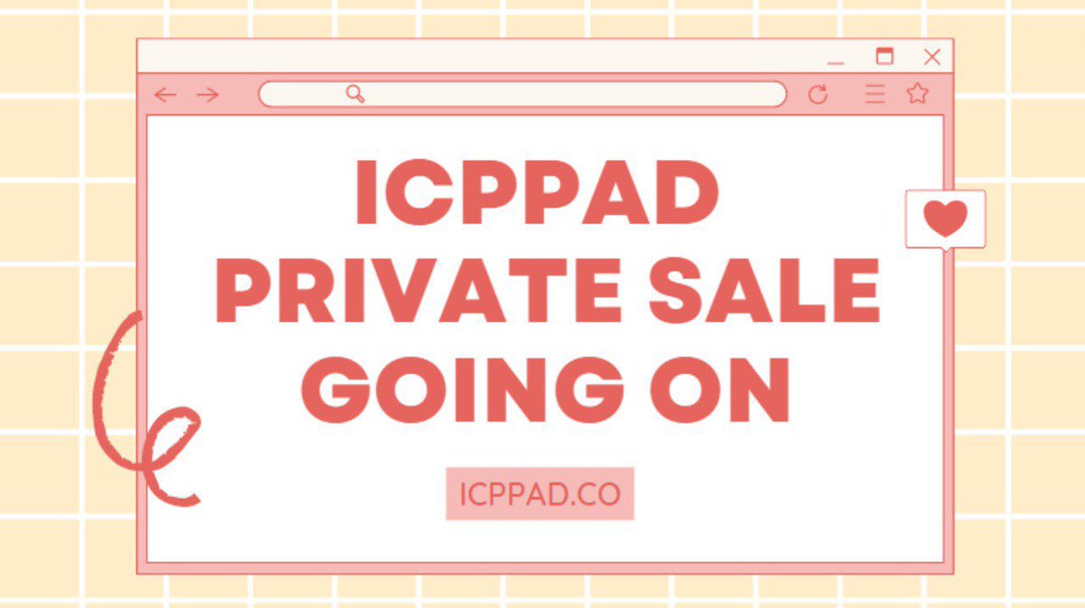 🚀 ICPPAD Private Sale Goin On 🚀

ICPPAD Private Sale Price : $0.00025
ICPPAD Presale sale price: $0.0003
ICPPAD Pancakeswap Listing price: $0.00032

Join Pool Here app.cakepad.io/project/icppad…

How to buy👉 
youtu.be/E185W5Szhf4

💥 Don't Miss this massive chance 💥

#BSC