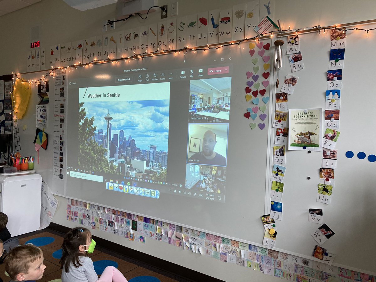 MissJ_QAE's tweet photo. Many thanks to the @KSeattleWeather for talking to our class about Seattle weather! https://t.co/cHNQKHt8hf
