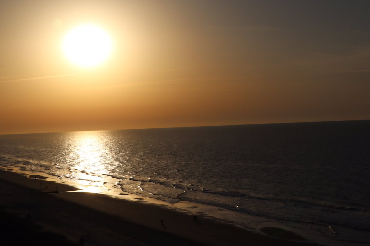 JasonBradyNC's tweet photo. Sunrise at North Myrtle Beach, SC https://t.co/r5LdNGIsIu