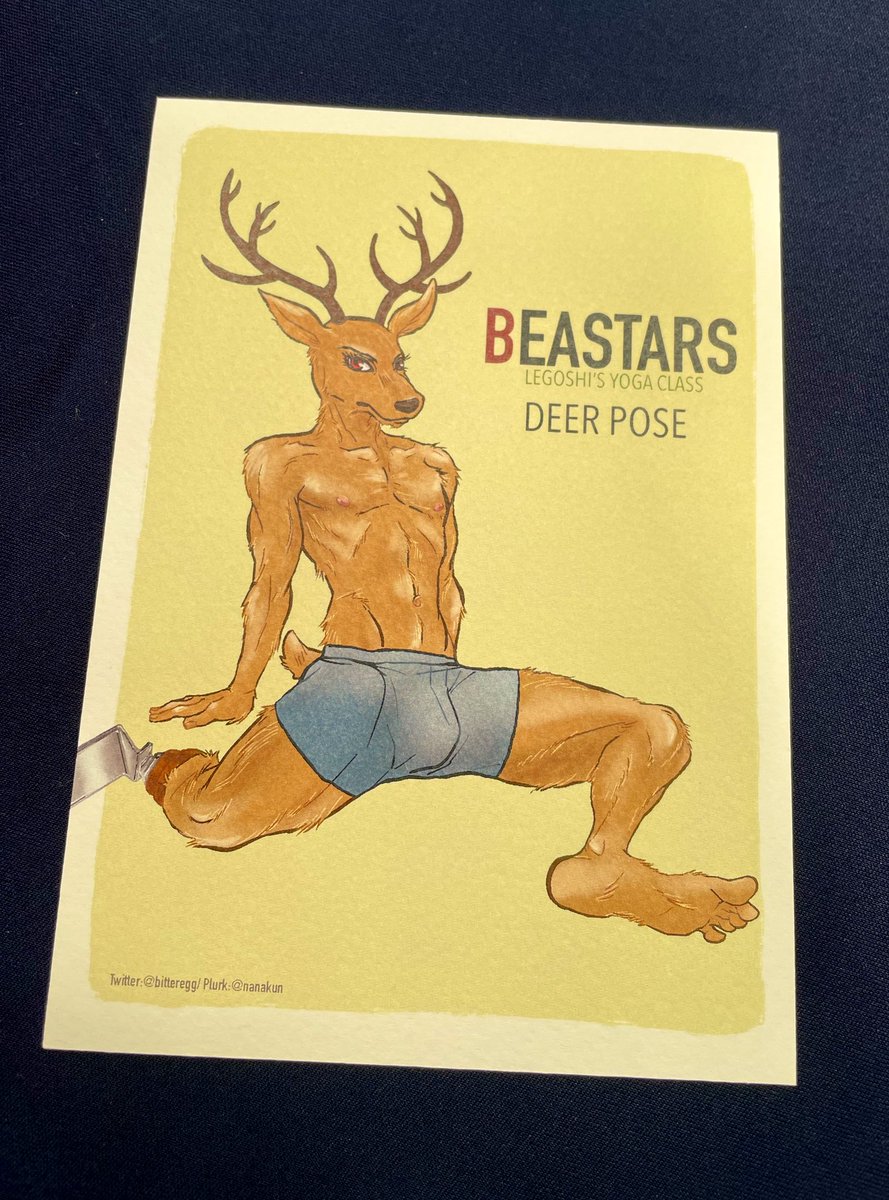 koj338's tweet photo. New pose 
#beastars #louis #beastarsfanart #furry https://t.co/ZyahOkjQag