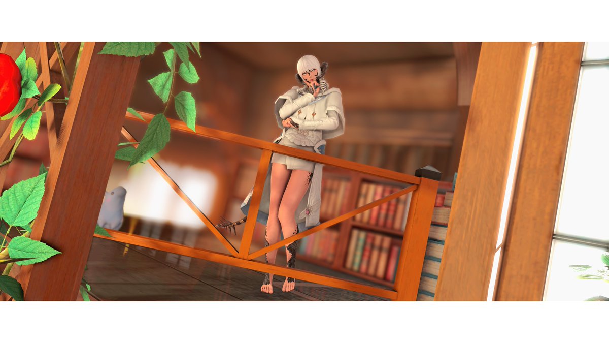 AriaKhatun's tweet photo. I should really post more on twitter - Cozy morning at The lofty Library~
#TheLoftyLibrary #GPOSERS #FFXIV https://t.co/J8ixMmnSKf