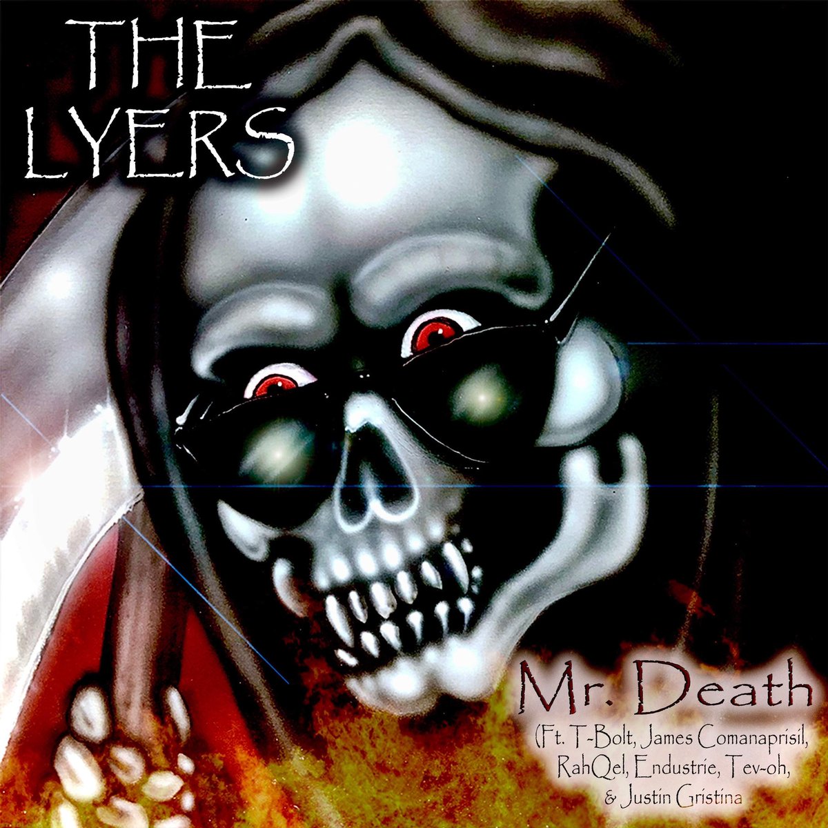 endustrie's tweet photo. Mr Death from @Thereallyers just got Al album cover update from RahQel:  https://t.co/tsfIlwaKnl https://t.co/j6Xr6kVbpC