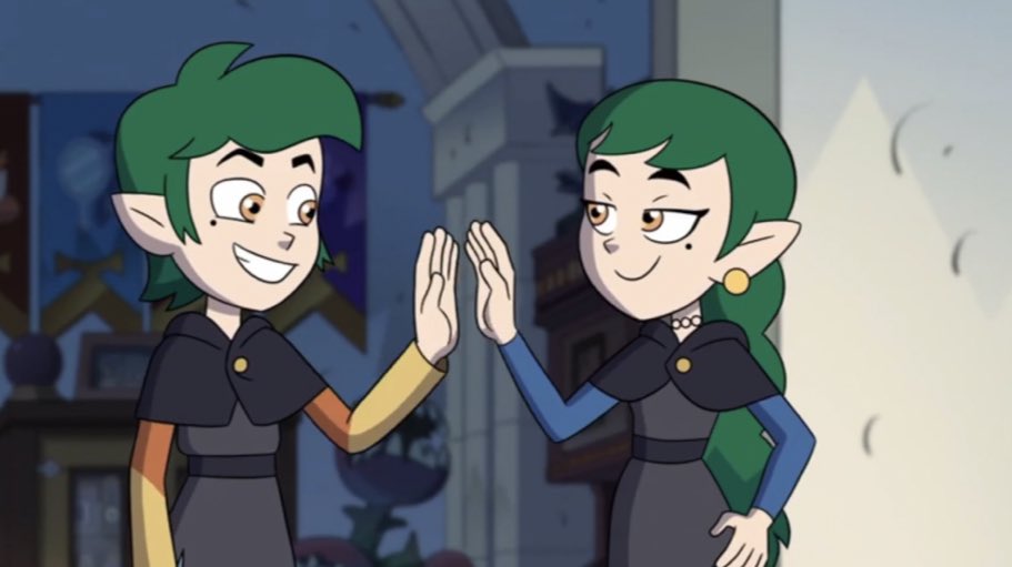 cuntresswizard's tweet photo. // TOH SPOILERS

#TOHSPOILERS

this episode did nothing to help with my blight twins obsession https://t.co/nfdOFi59Fl