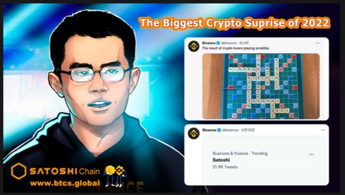 rary2048's tweet photo. (Android only) Satoshi BTCs => https://t.co/SLPQssE8XE
- BTCs = Satoshi Nakamoto's 2nd Bitcoin
- Binance is highly likely to be listed
- Estimated value: 1BTCs = 1 ETH ~ 1/2 BTC
- In 9 June BTCs launch date on Exchange.
- Only available until December 2022
- 35+ million users https://t.co/NshDExFbiO