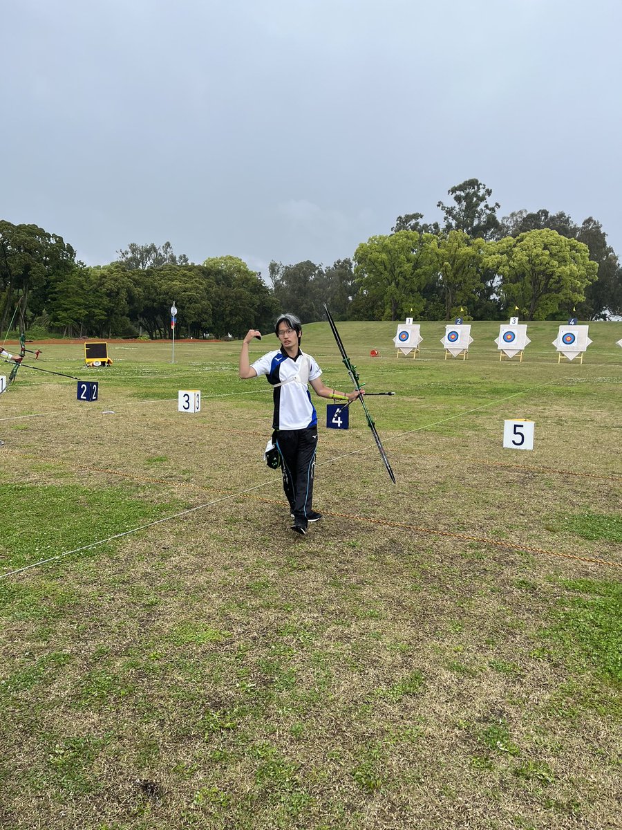 UT_Archery's tweet photo. 本日夢の島公園においてリーグ入れ替え戦が行われました
東京大学6th 3713
入れ替え戦1位
よって1部昇格が決まりました、応援ありがとうございました！！ https://t.co/z1av6I6HDO