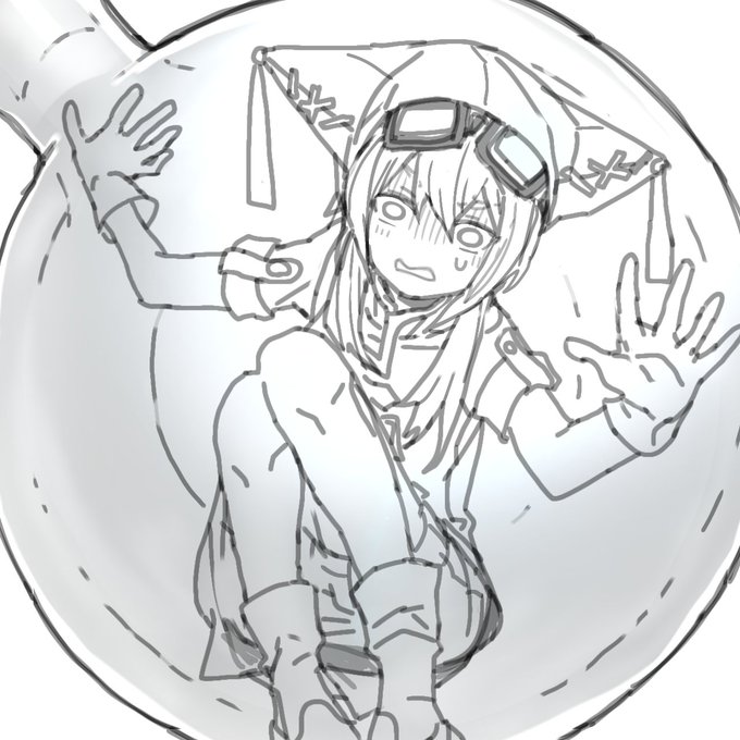 果たしてここから色を塗ることができるのか…!?って力尽きてました。あとは表情。ここも悩む…!(もう少し粘るつもりなのでタグ付けは控えました)

この悩みも含めてすべて暑さのせいだ!!!あっっつう!!!!🤒☀ 