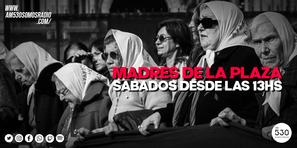 somosradioam530's tweet photo. 👉🏻 Desde las #13HS la marcha de los jueves hecha parlante en la #AM530 📢 la palabra de las Madres marcan la lucha
📻 Escuchanos en https://t.co/WNlsdQ7P2W https://t.co/uh2YkGpwhD