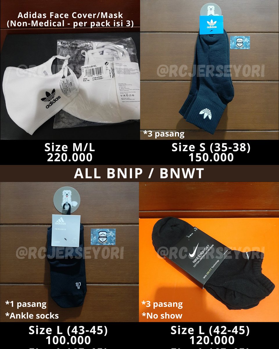 #Jersey4Sale #Boots4Sale #Socks4Sale #1404 
<a href="/Jerseyforum/">The OG Indonesian Blokecore</a> @crossing_jersey  <a href="/indonesianjsy/">Indonesian.Jersey</a> <a href="/jersey_ciamikk/">Follow IG @Jerseyciamik</a>
<a href="/CabinetsJersey/">ig @CabinetsJersey</a> <a href="/jerseysneil/">#lelangsneil</a>
Thx

Keterangan di foto
All negotiable
Carvajal &amp; X9000L4 SOLD

WA/Line/Tokped/Shopee/BL
Klik link di bawah👇
linktr.ee/rcjerseyori