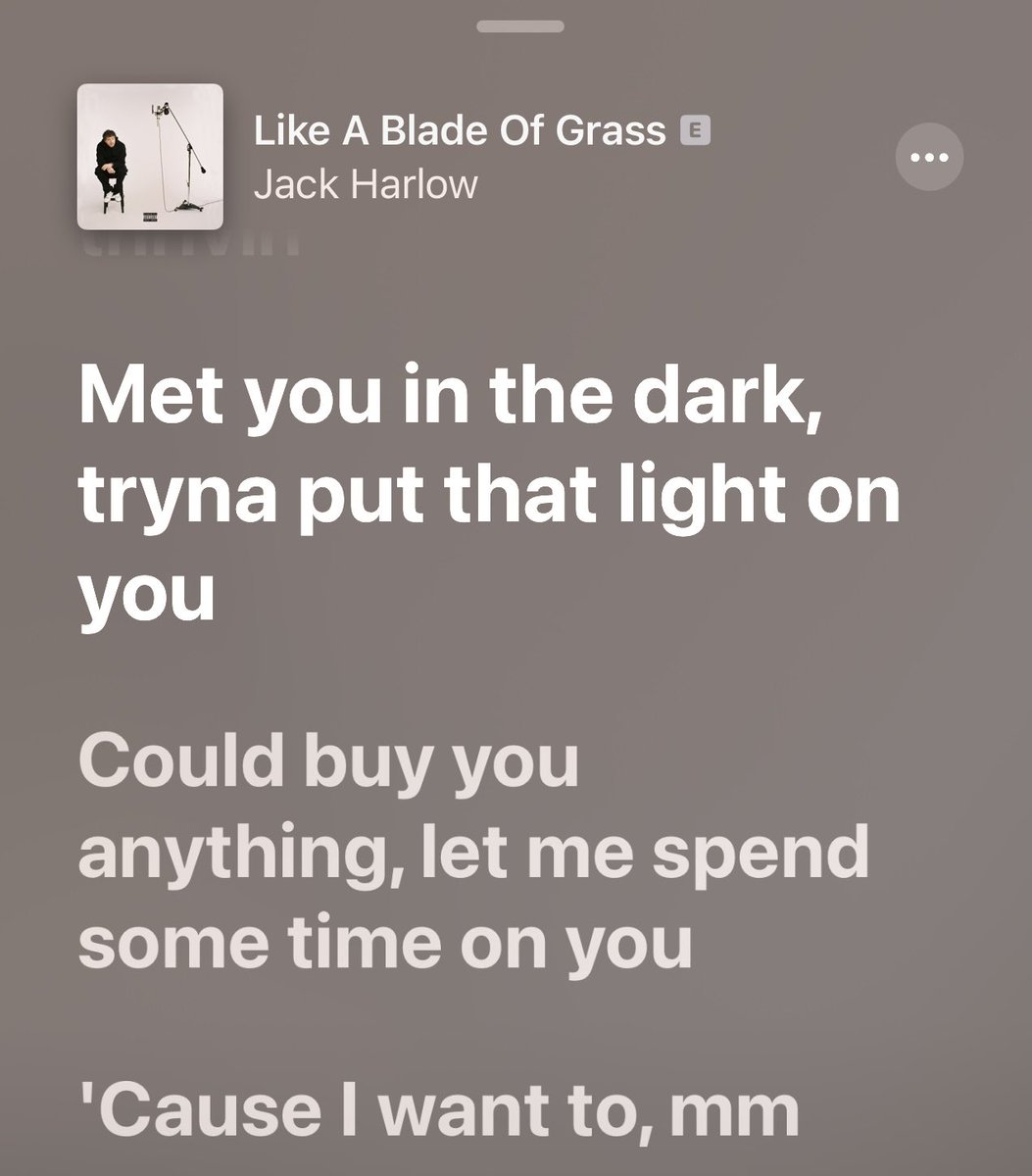 abbyylogsdon's tweet photo. @jackharlow i had to replay this when i first heard it. you sound like an angel 🤭💜 https://t.co/tUH9I9pvom