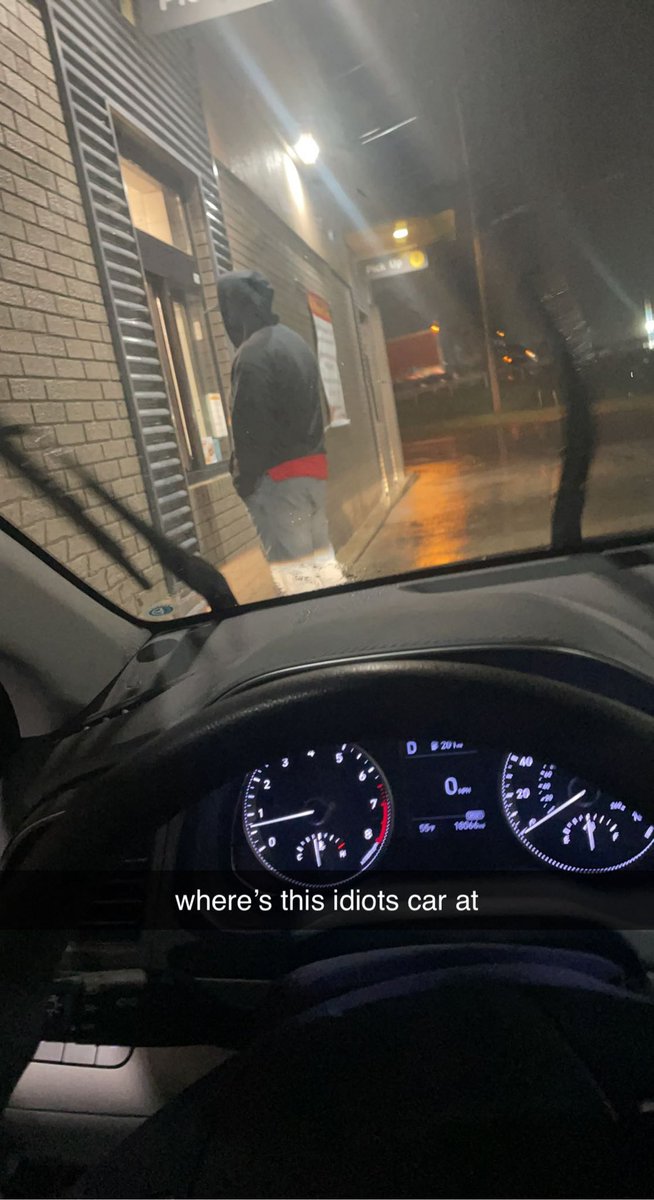 rickdunce69's tweet photo. bro is driving this invisible boat mobile from spongebob https://t.co/KRMDrCS3gT