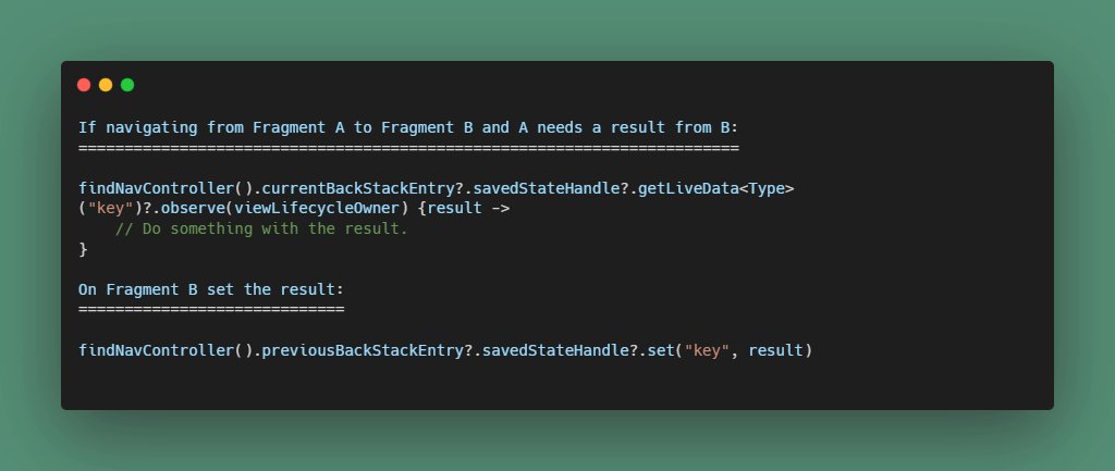 anoopmaddasseri's tweet photo. Use SavedStateHandle#getLiveData to access data associated with the given key whenever it changes - https://t.co/titmeUXGDq #androiddev #navigation #savedstate https://t.co/yDBvqTf3pm