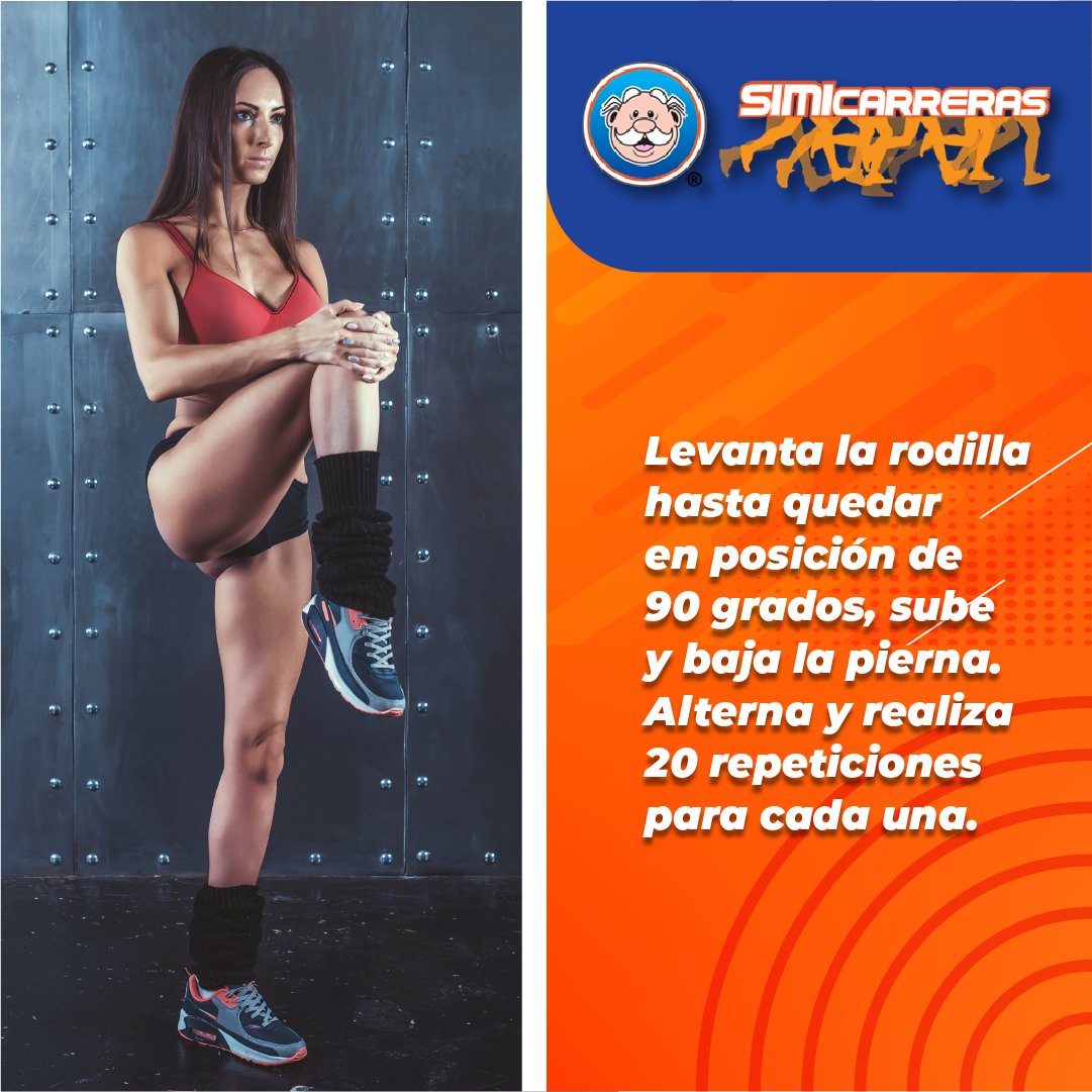 simicarreras's tweet photo. ¡Cuida tus articulaciones! Realiza estiramientos antes de entrenar. #Simicarreras #Entrenamiento https://t.co/v4WQgWj1PN