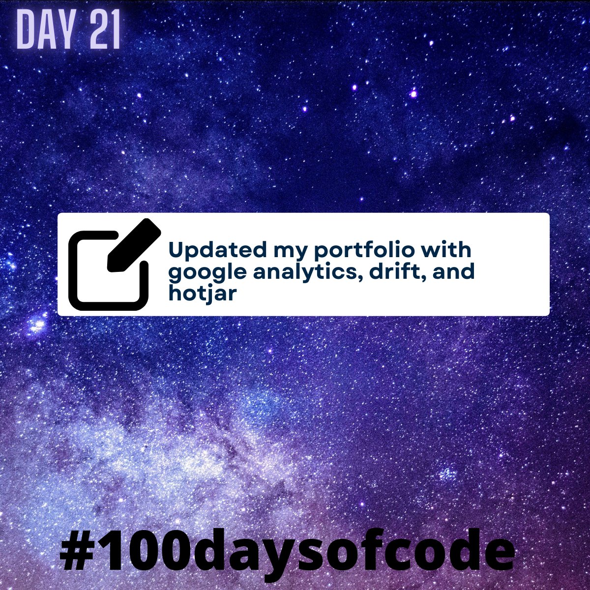 RigginDennis's tweet photo. #100DaysOfCode https://t.co/N0NKq0N2x9