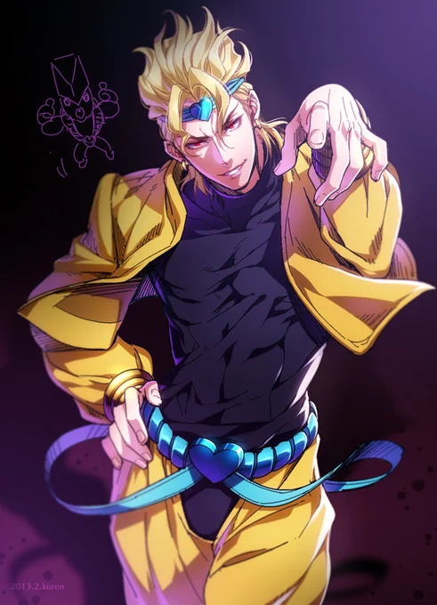 DIOはこれしか描いたことがなくて 