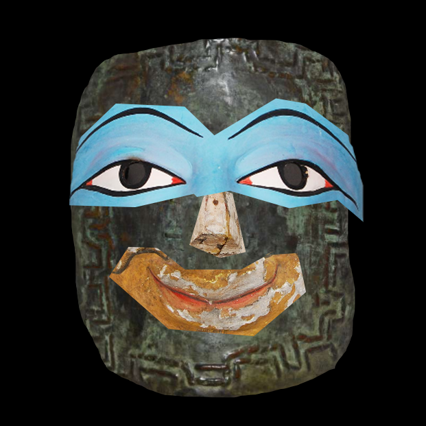 visagecnft's tweet photo. We scraped museum archives for high quality photographs of real historical artefacts and then collaged them to create these whack masks. 

Retweet for your chance at a free mint tomorrow 🚀

Also if you don't retweet one of these guys will visit you in your sleep. 

#CNFTGiveaway https://t.co/anJh1FIKkk