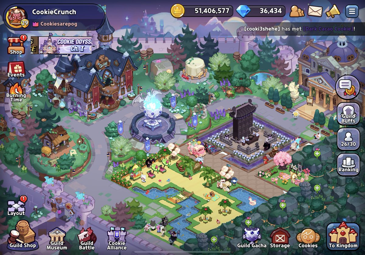 a_localcherri's tweet photo. anyone wanna join our cookie run guild? please be active at guild battles!
the requirements are kingdom lvl 40^^
#crk #cookierunkingdom #crkguild #cookierunkingdomguild #guildbattlecrk https://t.co/qSe0EiMwkZ