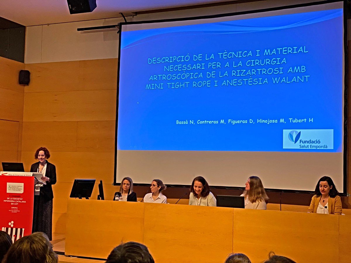 HospiFigueres's tweet photo. Dijous i divendres hem celebrat a Girona el 34è Congrés de la Societat Catalana de Cirurgia Ortopèdica i Traumatologia i el 5è de la Societat Infermera Catalana en COT, juntament amb els hospitals Santa Caterina i d'Olot-Campdevànol. https://t.co/pn9U4dPUWL