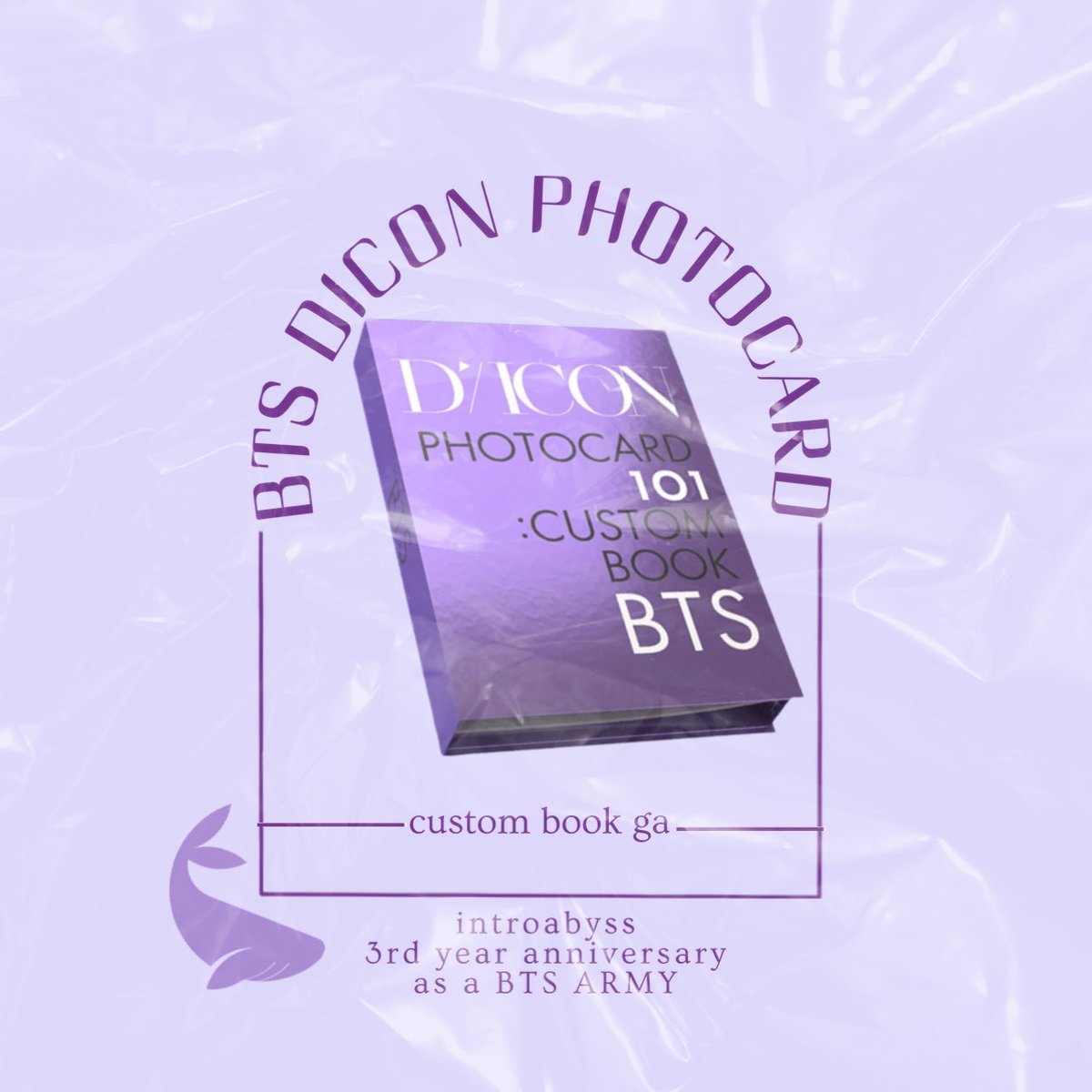 introabyss's tweet photo. ❝ 3 Years with @BTS_twt 🫰🏽

✨D’ICON PHOTOCARD 101: Custom Book
—New and Sealed, purchased from 
@/evepink_twt 

✧ one winner, worldwide
✦ retweet to enter
✧ followers/ARMYS only
✦ ends when it arrives

Replies are off but please follow the basic rules! Good luck! https://t.co/61P2a4KuRN
