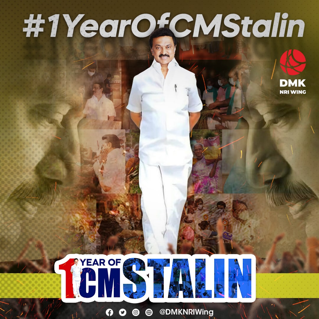 prabakaran2329's tweet photo. Marching towards the goal of being the best investment destination and a symbol of good governance, not just in India but across South Asia. 

#1YearOfCMStalin https://t.co/gaM65rxySO