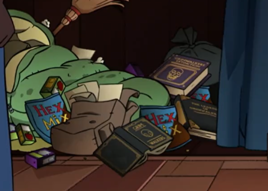 astrolavas's tweet photo. TOH SPOILERS //

i am Going through it....... he rly IS researching grimwalkers and doesn't call himself a witch anymore I AM GOING THROUGH IT https://t.co/UtUl46QI3e