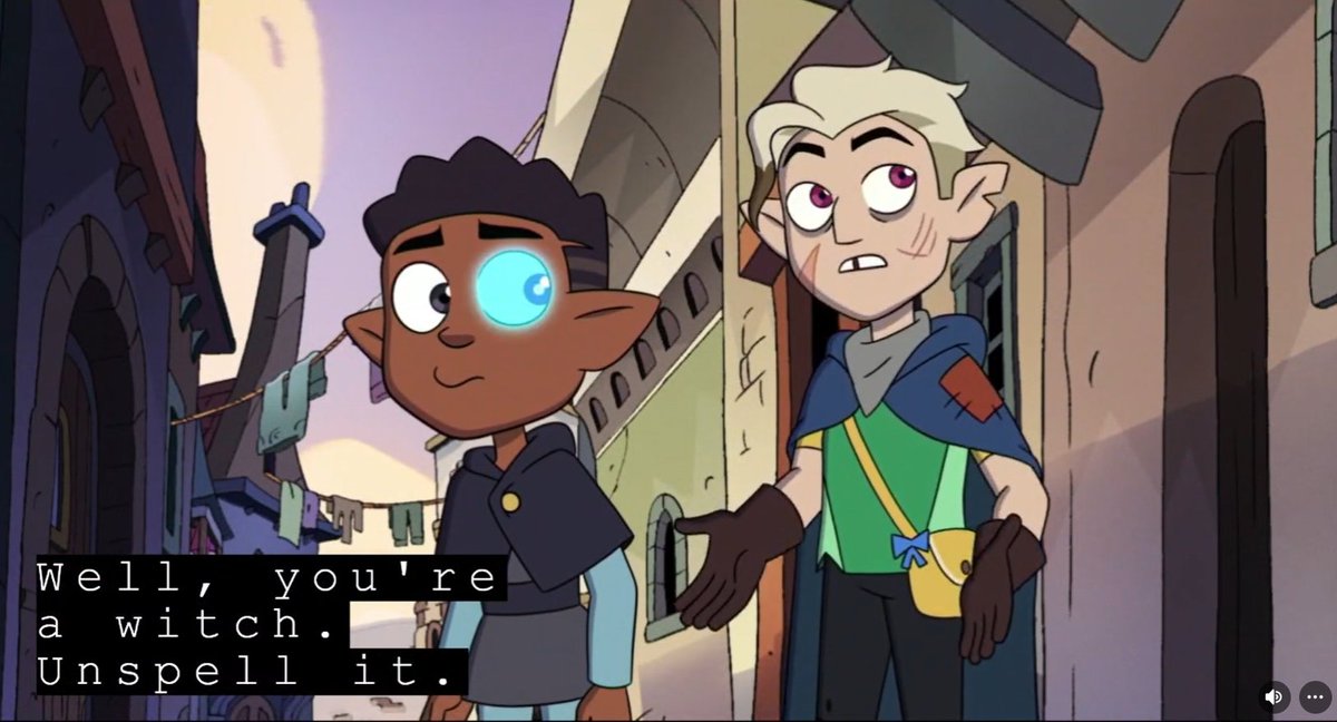 astrolavas's tweet photo. TOH SPOILERS //

i am Going through it....... he rly IS researching grimwalkers and doesn't call himself a witch anymore I AM GOING THROUGH IT https://t.co/UtUl46QI3e