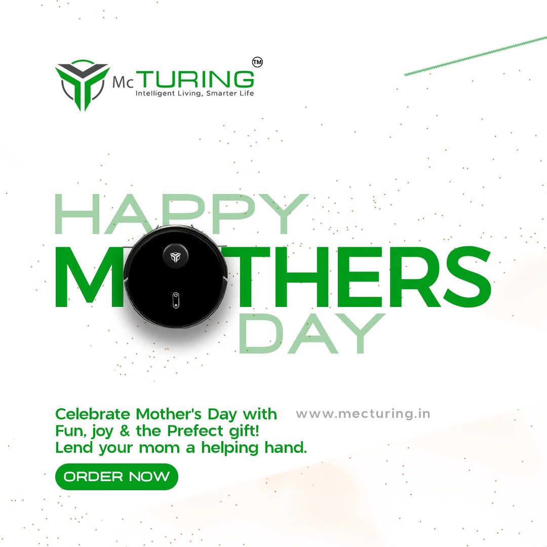 mcturingoficial's tweet photo. This Mother's Day, surprise your mom with the perfect cleaning assistant. Bring home McTURING's voice-controlled Robot Vacuum Cleaner Today!
#mothersday  #mothersdaygift #mothersdaygifts #mothersdayspecial #happymothersday #happymothersday❤️ #mothersday2022 #Mothers #robotvacuum https://t.co/l0DiMHBzTa