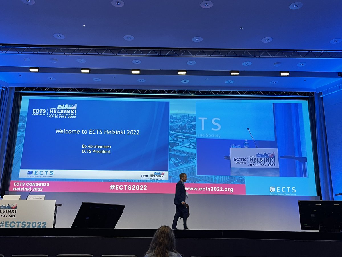 Great to be in Helsinki and looking forward to #ECTS2022! https://t.co/1gJc713Ssx