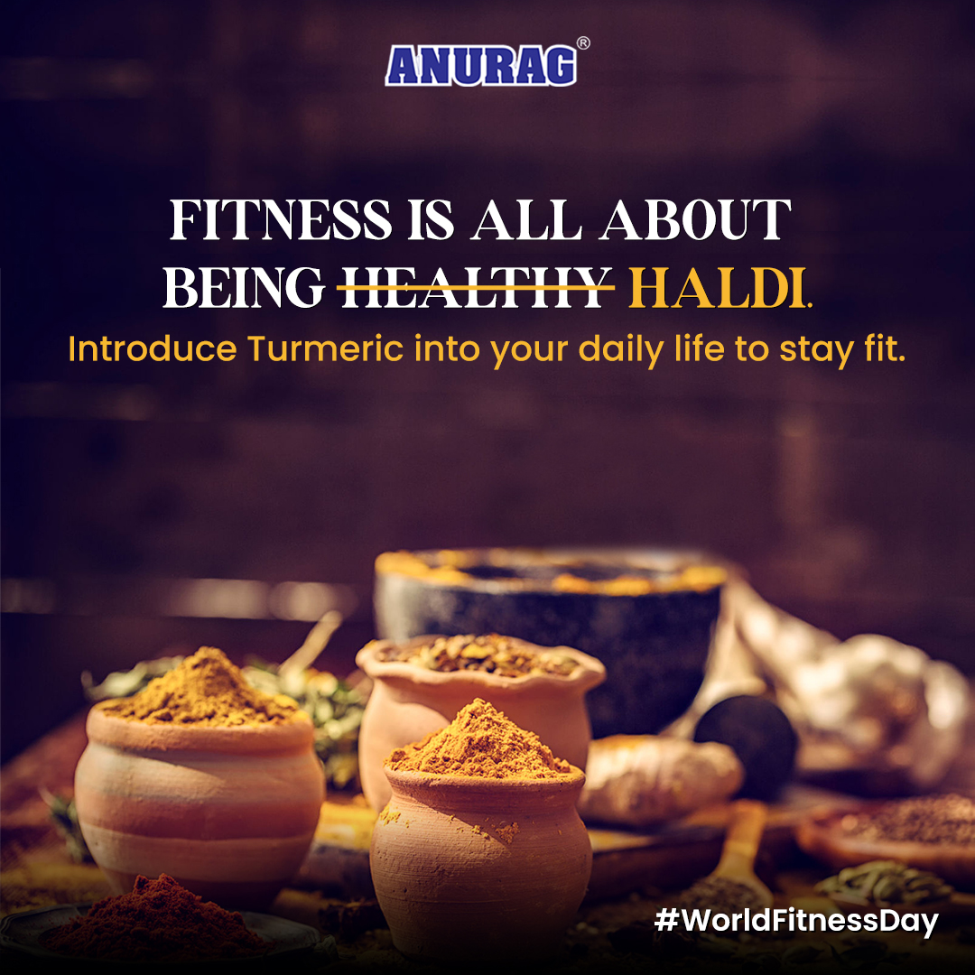 ambicaandanurag's tweet photo. Turmeric is not only used in Pooja but also has numerous health benefits which is an immunity booster.
Add a little turmeric to your daily diet to stay healthy and fit.
Happy Fitness Day
#turmeric #anuragturmeric #bestquality #edible #PureTurmeric #natural #fitness #fitnessday https://t.co/ykCWz9U62H